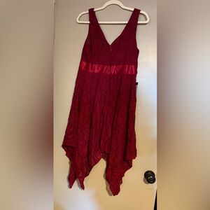 Ever Pretty Red Asymmetrical Dress